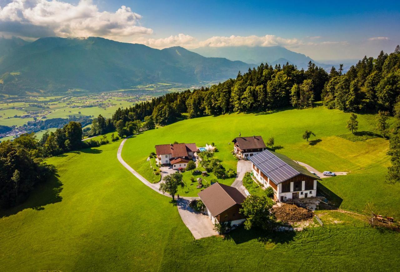 Villa Bio-Familienbauernhof Grubsteighof Sankt Koloman Exterior foto